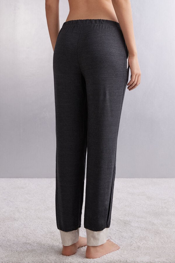 Women Intimissimi Baby It’s Cold Outside Modal And Wool Jogger Pants Grey | 8405913-NJ