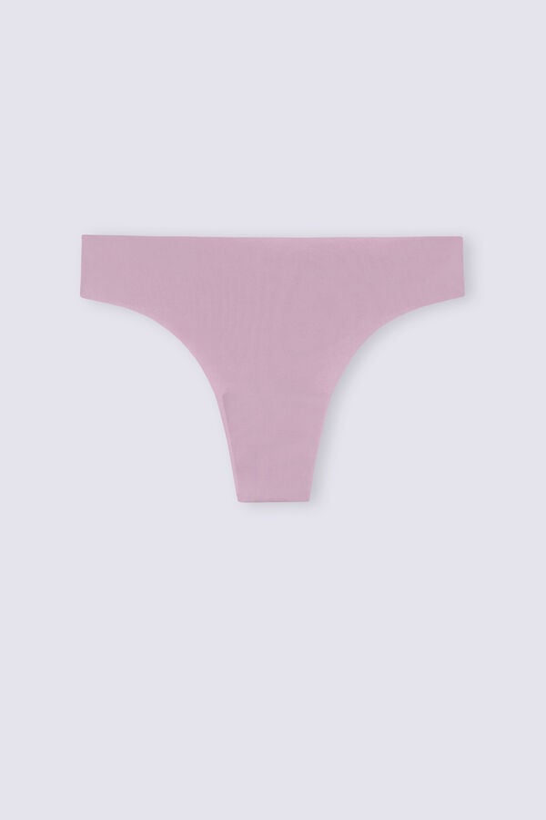 Women Intimissimi Brazilian Seamless Ultra Light Microfiber Briefs Pink | 5143207-PM