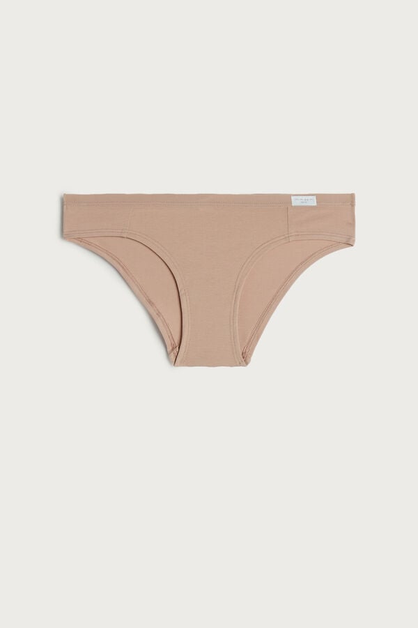 Women Intimissimi Cotton Panties Orange Beige | 7548613-GL