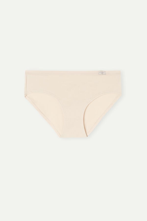 Women Intimissimi Cozy Cotton Panties Cream Pink | 4825096-ON