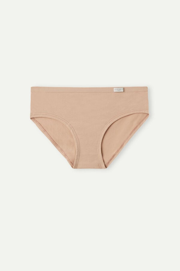 Women Intimissimi Cozy Cotton Panties Orange Beige | 4298673-NJ