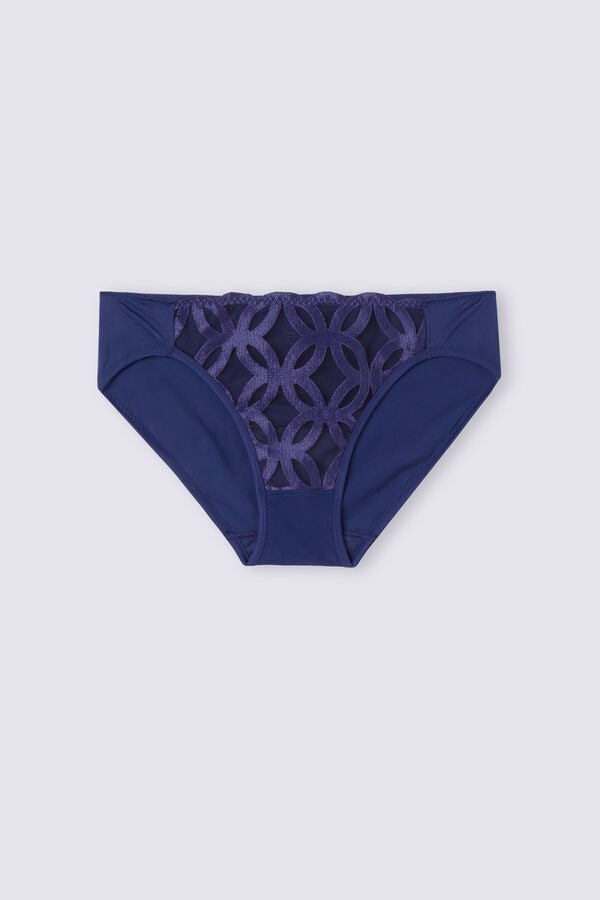 Women Intimissimi Crafted Elegance Panties Purple | 7094352-MZ