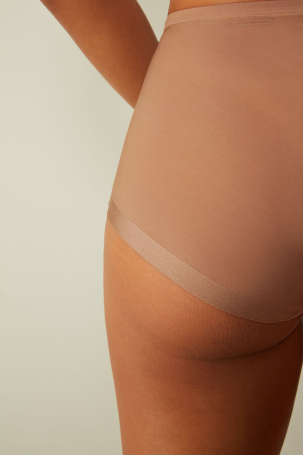 Women Intimissimi Invisible Touch Hipster Briefs Beige | 0481396-LY