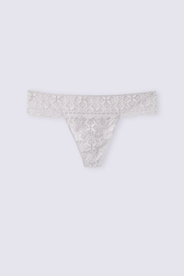 Women Intimissimi Lacezilian Briefs Grey | 7920851-VJ