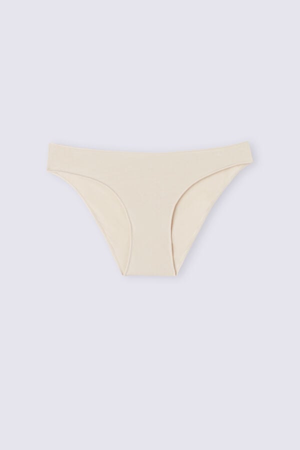 Women Intimissimi Low Rise Cotton Panties Cream Pink | 1953862-VP