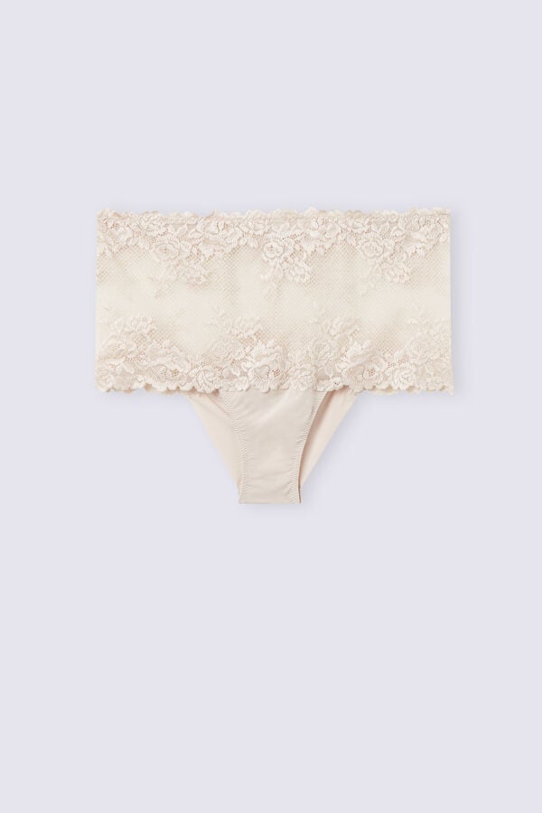 Women Intimissimi Pretty Flowers Hipsterzilian Briefs Cream Pink | 6105239-YM