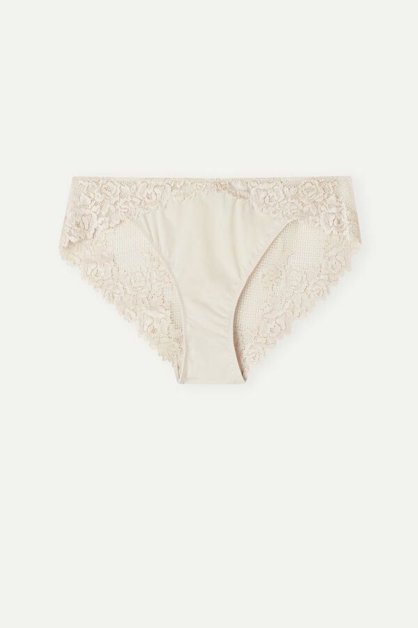 Women Intimissimi Pretty Flowers Panties Cream Pink | 2917053-WP