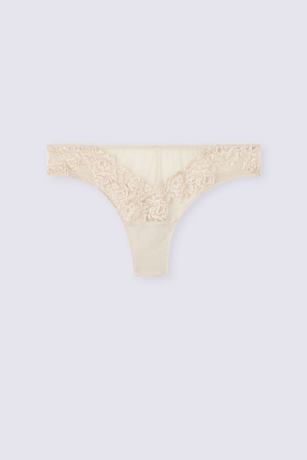 Women Intimissimi Pretty Flowerszilian Briefs Cream Pink | 9286714-GW