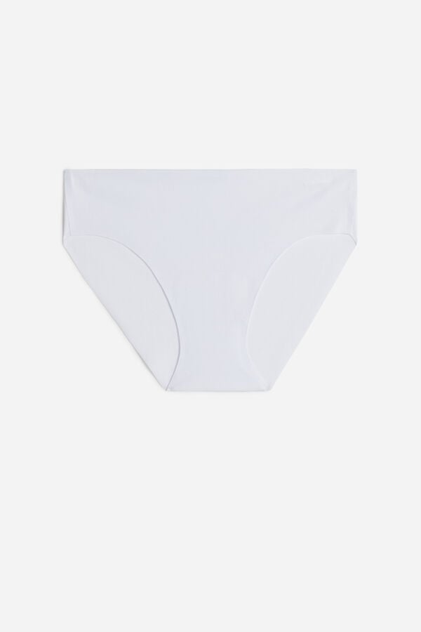 Women Intimissimi Seamless Cotton Panties White | 6715394-CI