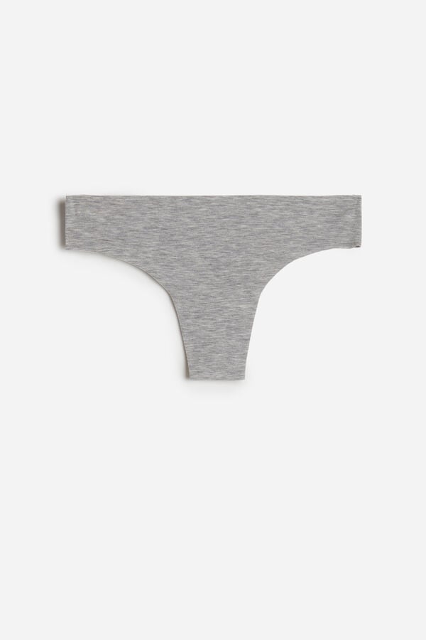 Women Intimissimi Seamless Cottonzilian Briefs Light Grey | 2014835-XT