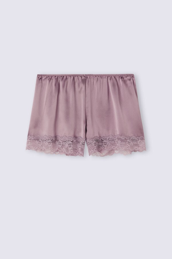 Women Intimissimi Silk Shorts Pink | 0328561-YC