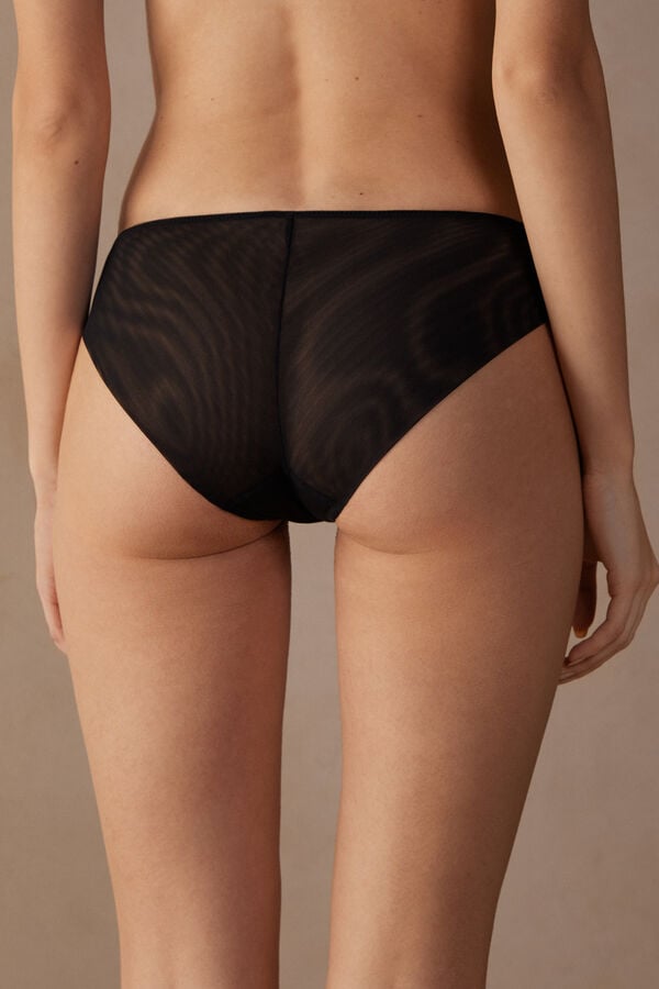 Women Intimissimi Stunning Beauty Panties Black | 3745098-DC