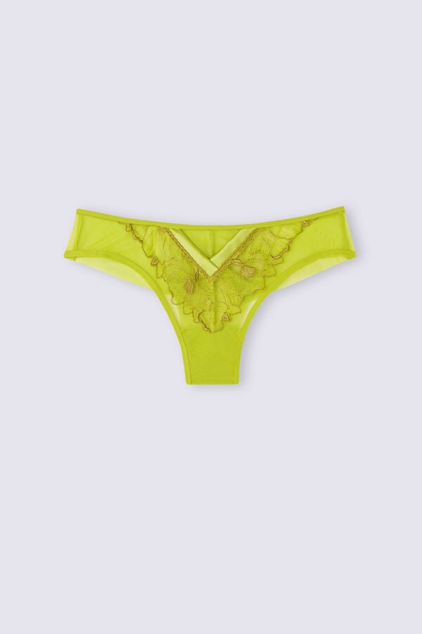 Women Intimissimi Sweet Like Sugarzilian Briefs Green | 9210746-OU