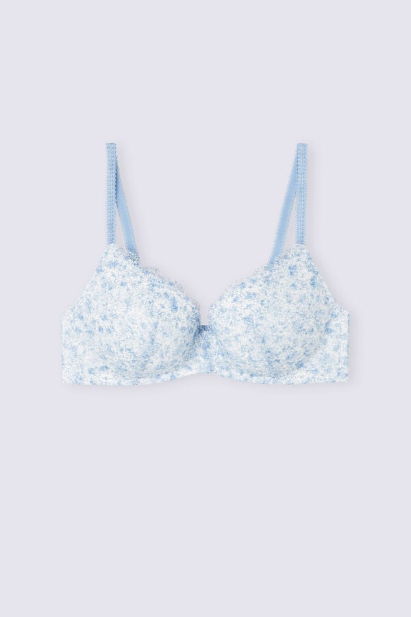 Women Intimissimi Sweet Talking Adele Triangle Bra Flower | 5482107-UJ