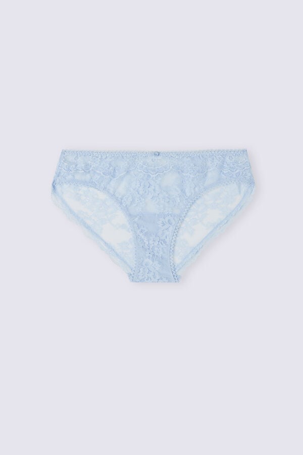 Women Intimissimi The Most Romantic Season Panties Blue | 8054691-HC