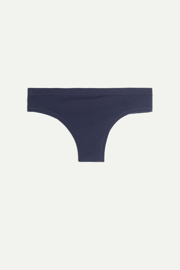 Women Intimissimi Ultralight Cottonzilian Briefs Blue | 3925810-PJ